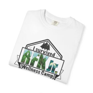 I Survived RFK Jr. Wellness Camp Summer Camp Graphic T-Shirt